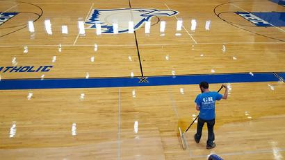 Commercial Floor Refinish
